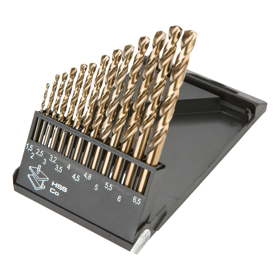 Vrták do kovu HSS-Co sada 1,5 - 6,5 mm, 13 ks od GRAPHITE nájdeš na naravis.sk