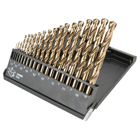 Vrták do kovu HSS-Co sada 1,0 - 10,0 mm, 19 ks od GRAPHITE nájdeš na naravis.sk
