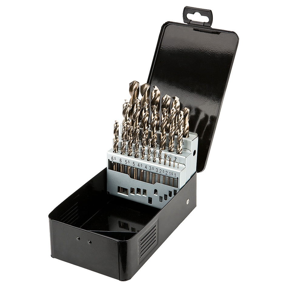 Vrták do kovu HSS-Co sada 1,0 - 13,0 mm, 25 ks od GRAPHITE nájdeš na naravis.sk