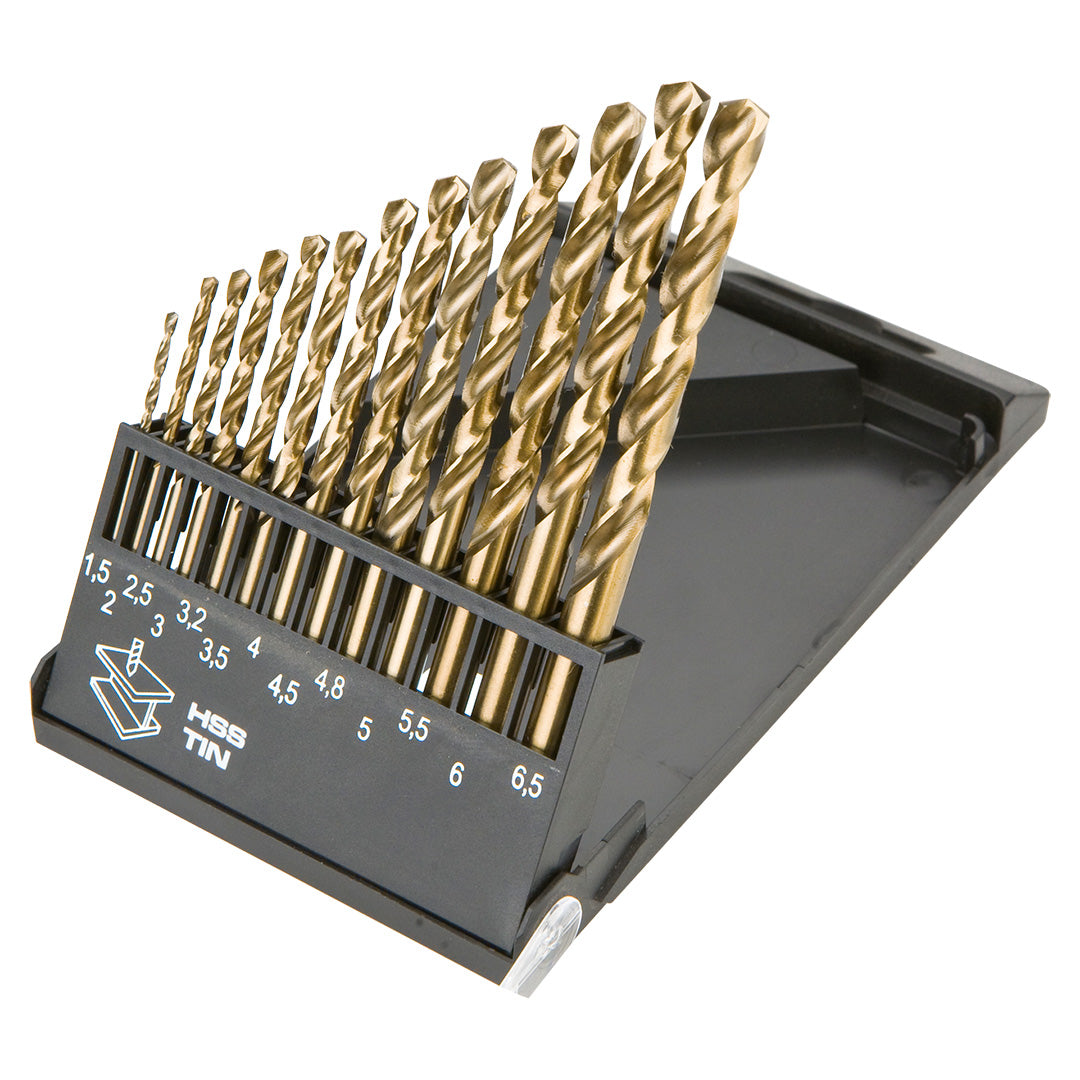 Vrták do kovu HSS-TiN sada 1,5 - 6,5 mm, 13 ks od GRAPHITE nájdeš na naravis.sk