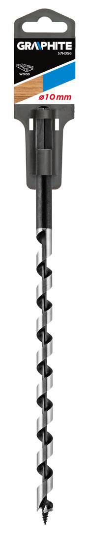 Špirálový vrták do dreva, 10 x 250 mm od GRAPHITE nájdeš na naravis.sk