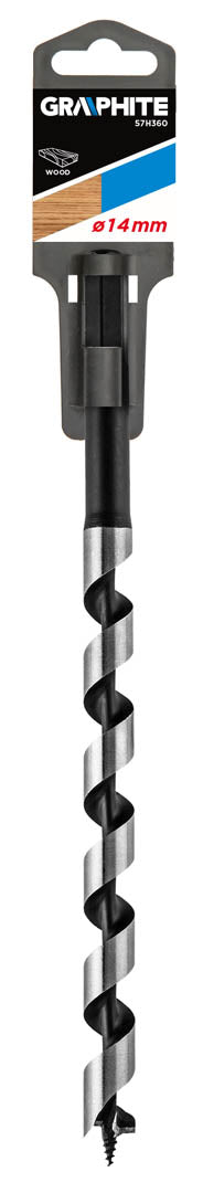 Špirálový vrták do dreva, 14 x 250 mm od GRAPHITE nájdeš na naravis.sk