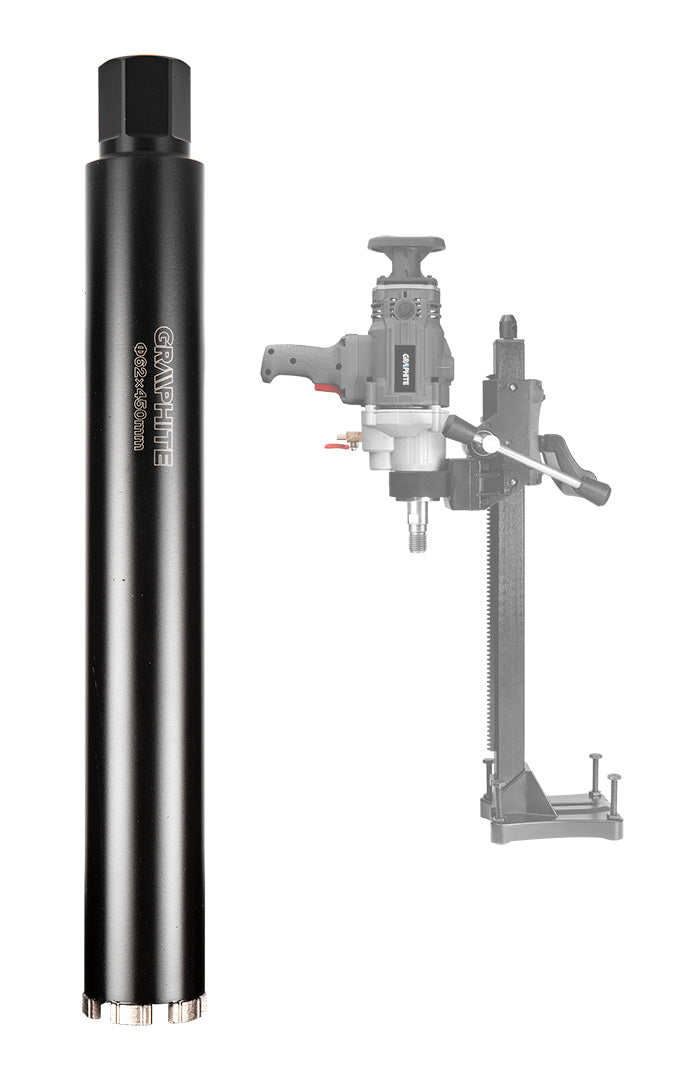 Diamantová vŕtacia píla 58G540 62 × 450 mm × 6T od GRAPHITE nájdeš na naravis.sk