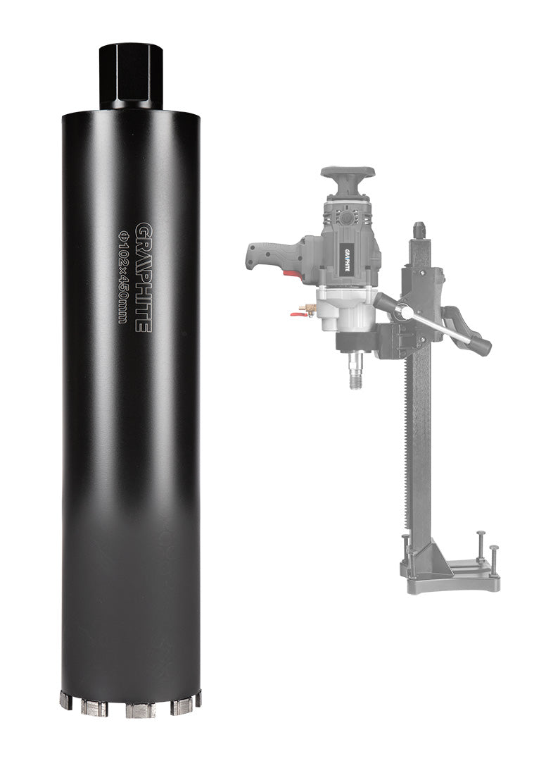Diamantová vŕtacia píla 58G540 102 × 450 mm × 9T od GRAPHITE nájdeš na naravis.sk