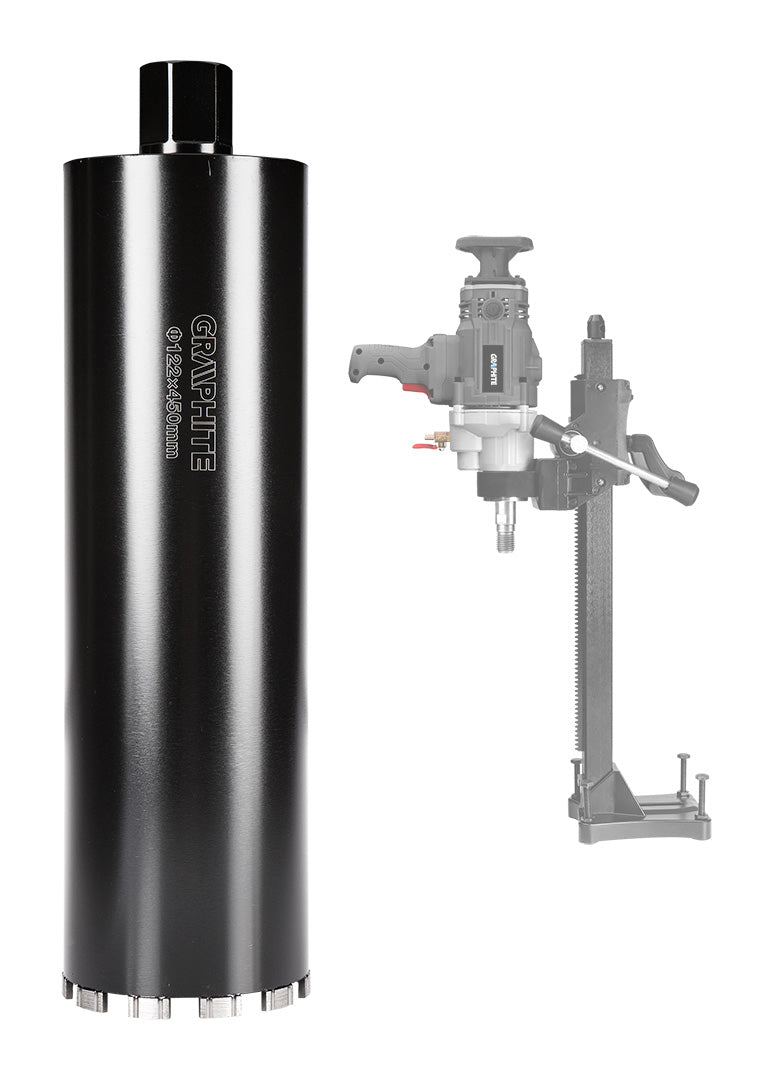 Diamantová vŕtacia píla 58G540 122×450 mm×11T od GRAPHITE nájdeš na naravis.sk