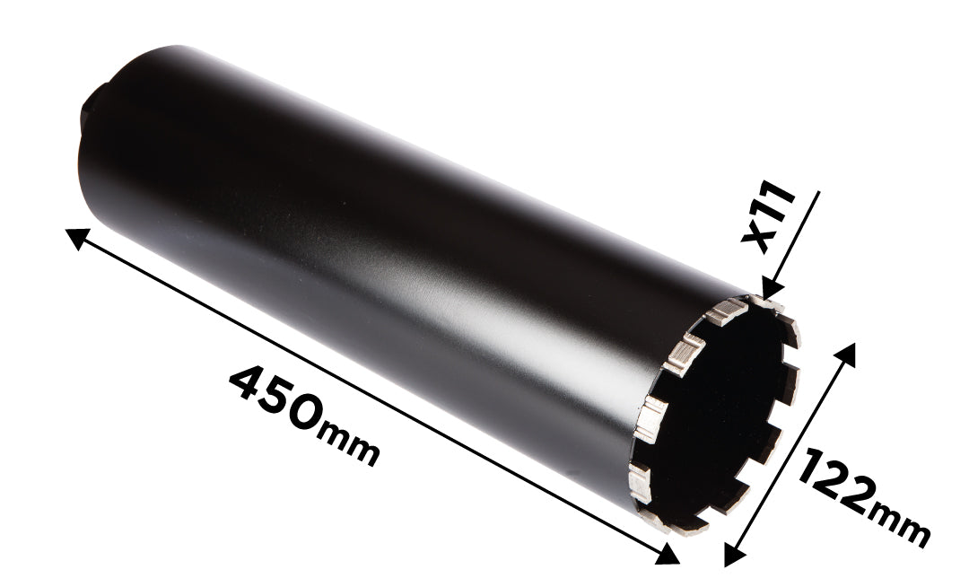 Diamantová vŕtacia píla 58G540 122×450 mm×11T od GRAPHITE nájdeš na naravis.sk