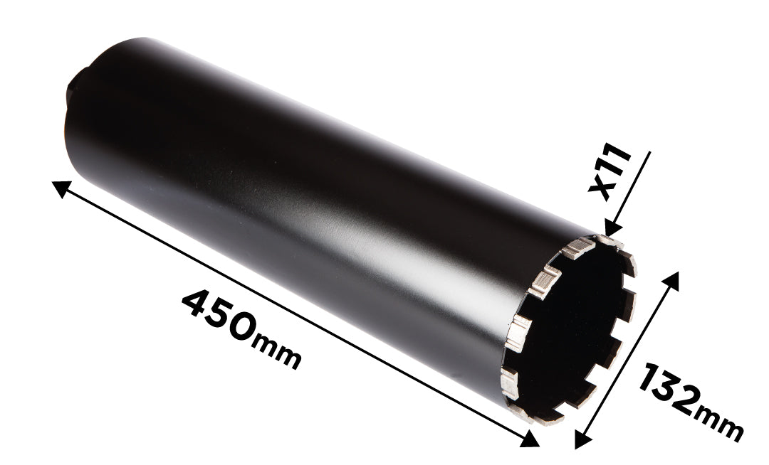Diamantová vŕtacia píla 58G540 132×450 mm×11T od GRAPHITE nájdeš na naravis.sk