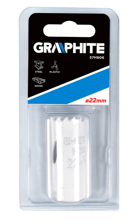 Korunkový vrták bimetal, 22 mm od GRAPHITE nájdeš na naravis.sk