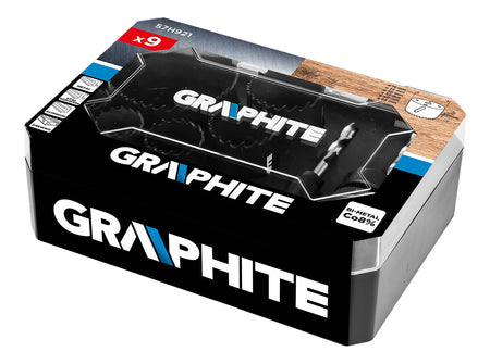 Co8% bimetalové dierovky (19, 25, 30, 35, 40, 68 mm), sada 9 el. od GRAPHITE nájdeš na naravis.sk