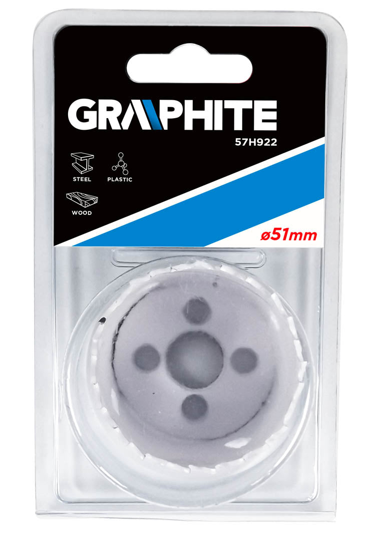 Korunkový vrták bimetal, 54 mm od GRAPHITE nájdeš na naravis.sk