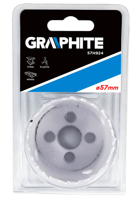 Korunkový vrták bimetal, 57 mm od GRAPHITE nájdeš na naravis.sk