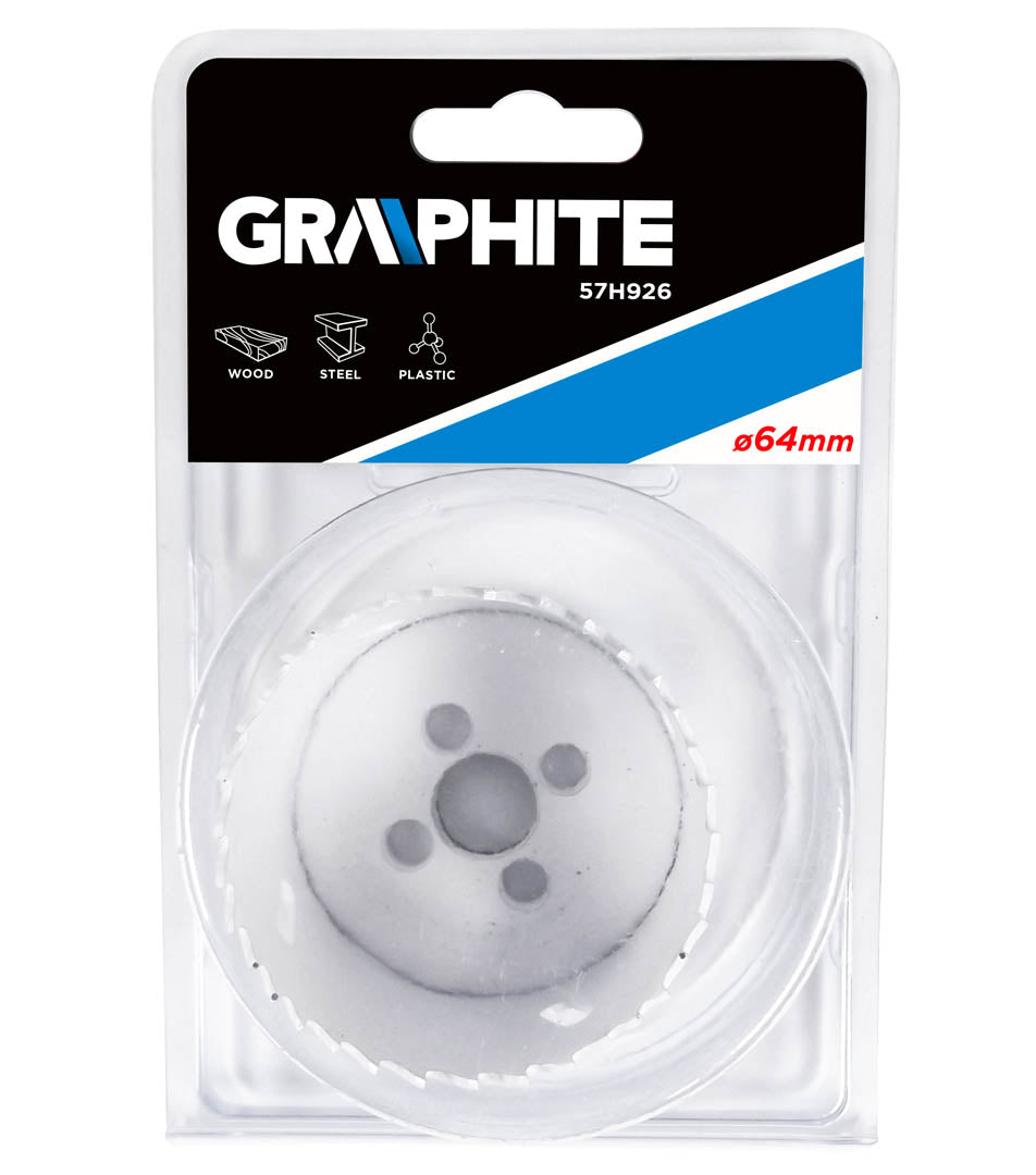 Korunkový vrták bimetal, 64 mm od GRAPHITE nájdeš na naravis.sk
