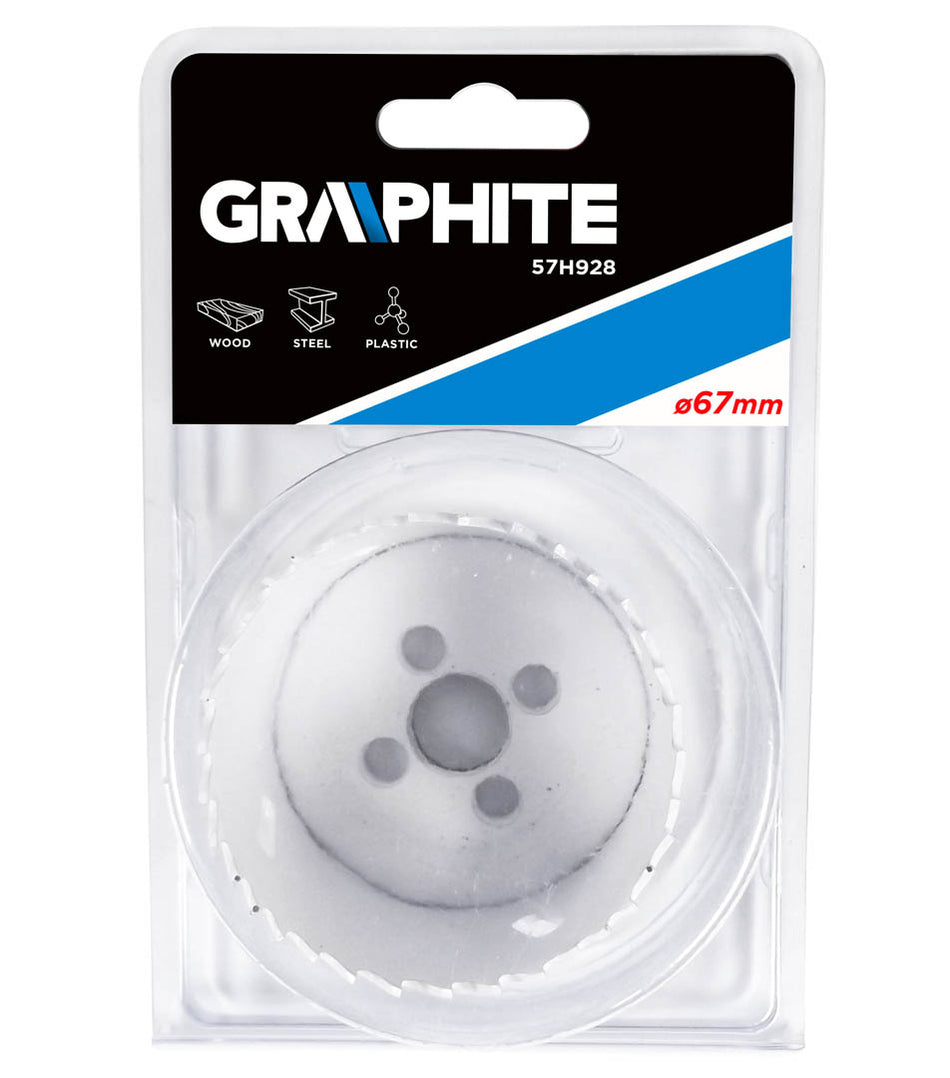 Korunkový vrták bimetal, 67 mm od GRAPHITE nájdeš na naravis.sk