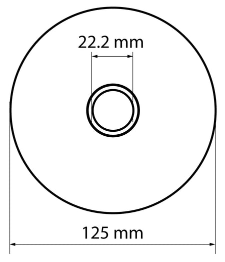 Rezný kotúč, oxid hlinitý na kov/INOX 125 x 1,0 x 22,2 mm, 41 A60-T-BF od GRAPHITE nájdeš na naravis.sk