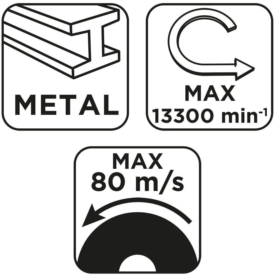 Rezný kotúč, oxid hlinitý na kov 115 x 1,5 x 22,2 mm, 41 A60-T-BF od GRAPHITE nájdeš na naravis.sk
