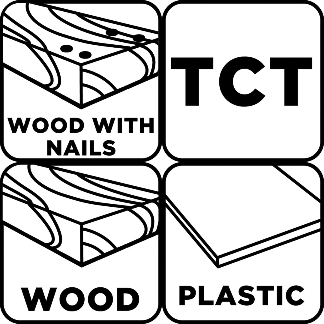 Čepeľ TCT na rezanie dreva s klincami 115 x 1,2 x 22,22 mm od GRAPHITE nájdeš na naravis.sk
