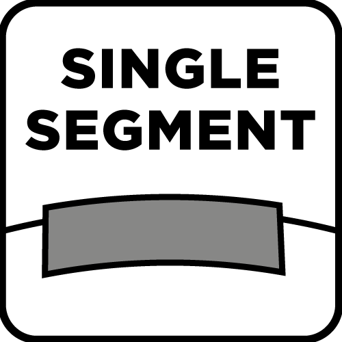 Diamantový brúsny kotúč, 1 segment, 125 x 22,2 mm, suchý od GRAPHITE nájdeš na naravis.sk