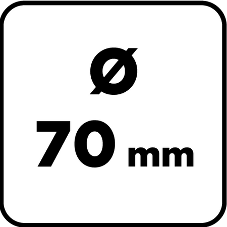 70 mm drôtená kefa, krútené oceľové lanko, M14 od GRAPHITE nájdeš na naravis.sk