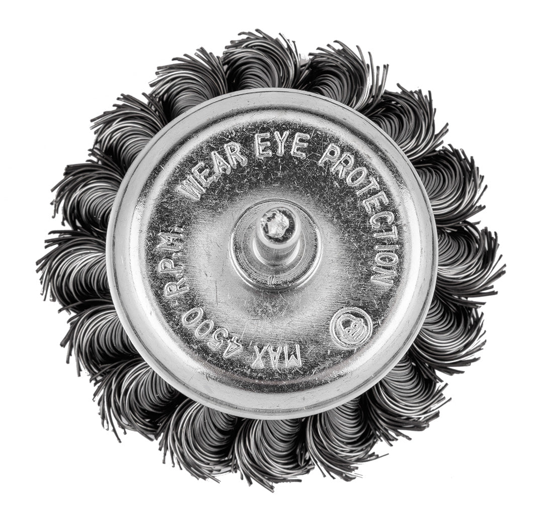 75 mm drôtená kefa, krútený oceľový drôt, so 6 mm stopkou od GRAPHITE nájdeš na naravis.sk