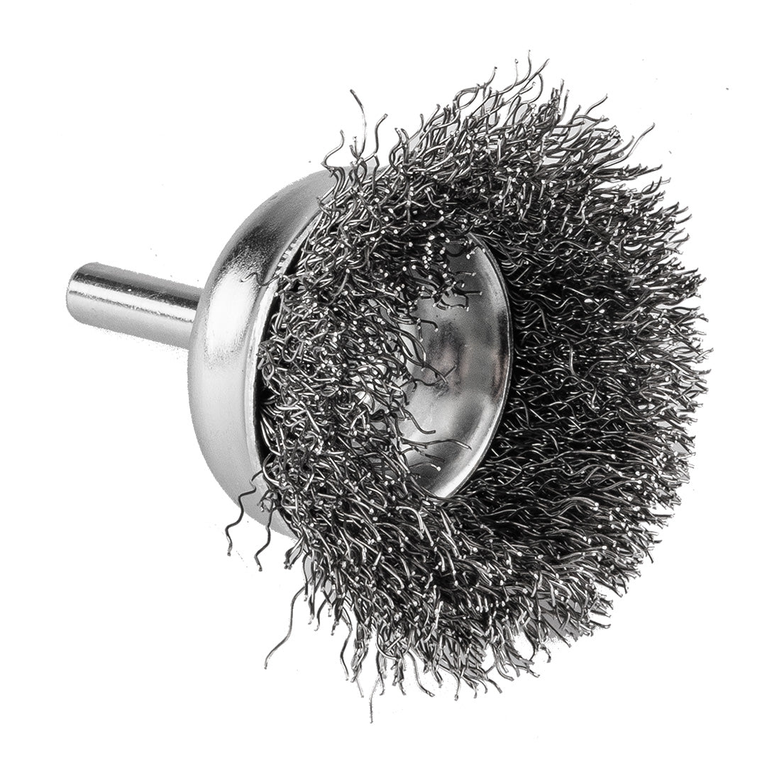 50 mm drôtená kefa, lisovaný drôt, oceľ, so 6 mm stopkou od GRAPHITE nájdeš na naravis.sk