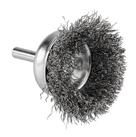 50 mm drôtená kefa, lisovaný drôt, oceľ, so 6 mm stopkou od GRAPHITE nájdeš na naravis.sk