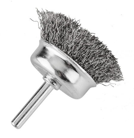 50 mm drôtená kefa, lisovaný drôt, oceľ, so 6 mm stopkou od GRAPHITE nájdeš na naravis.sk