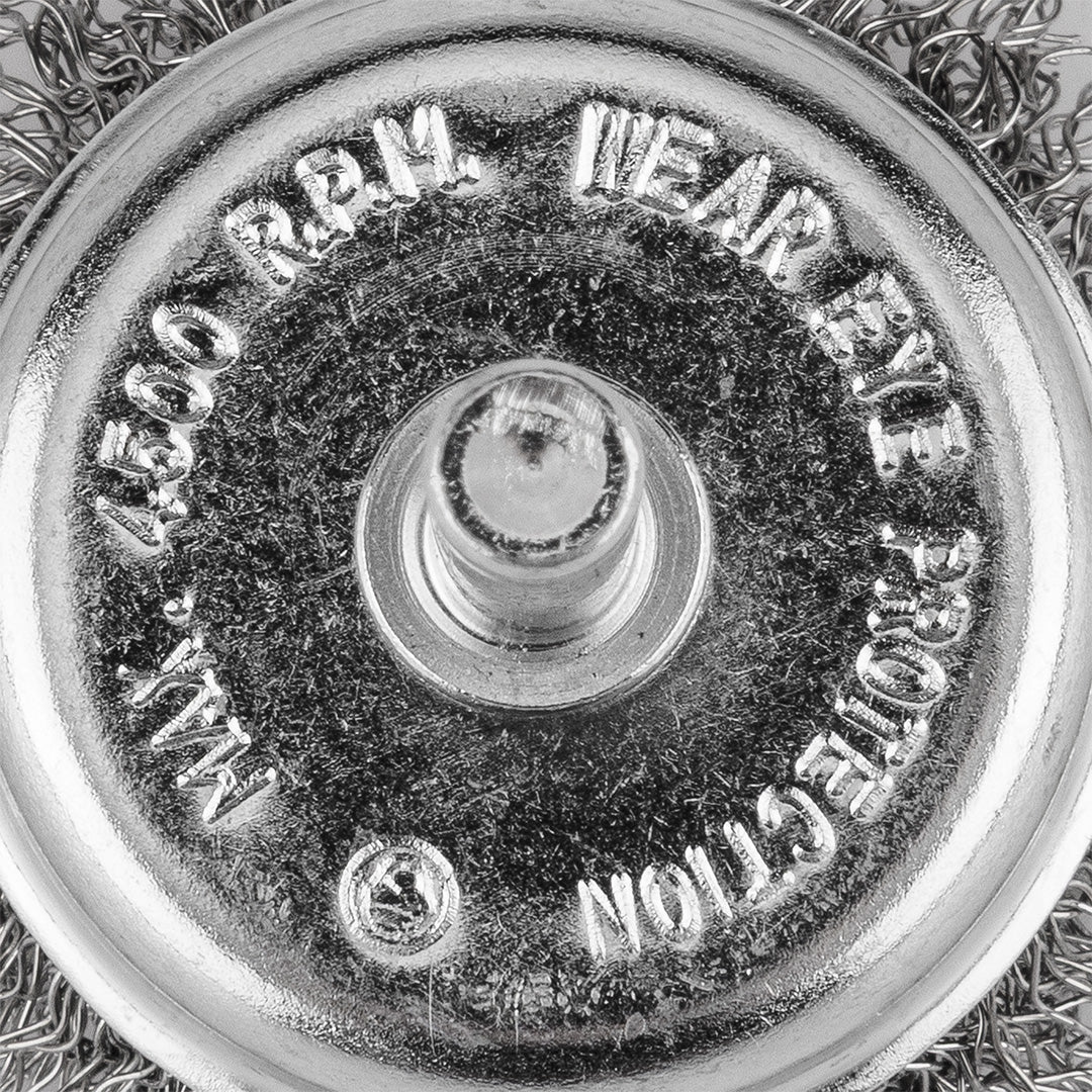 50 mm drôtená kefa, lisovaný drôt, oceľ, so 6 mm stopkou od GRAPHITE nájdeš na naravis.sk