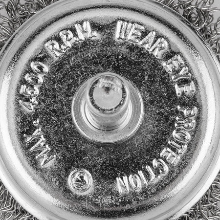 50 mm drôtená kefa, lisovaný drôt, oceľ, so 6 mm stopkou od GRAPHITE nájdeš na naravis.sk