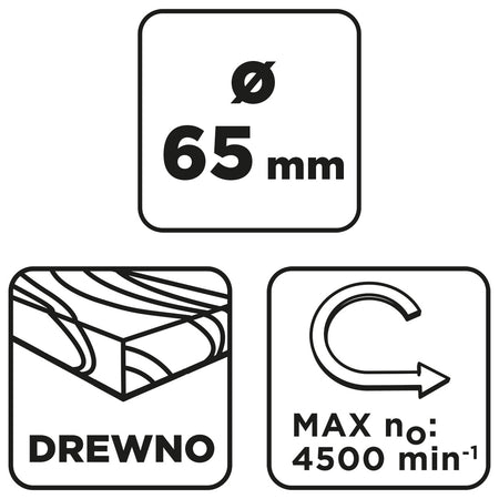 Predná nylonová kefa 65 mm, so 6 mm stopkou od GRAPHITE nájdeš na naravis.sk