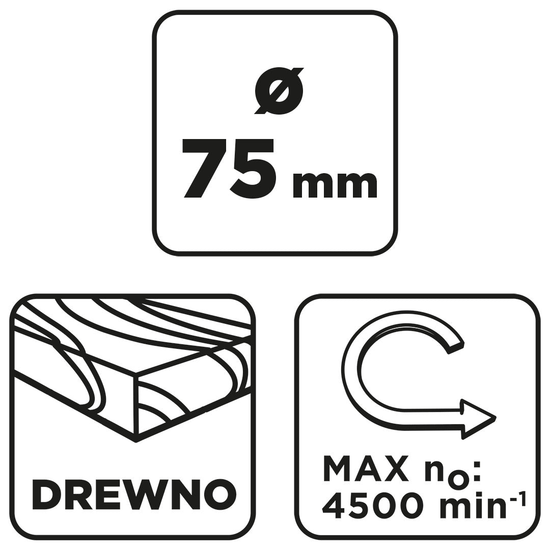 75 mm nylonová kefa so 6 mm drieku od GRAPHITE nájdeš na naravis.sk