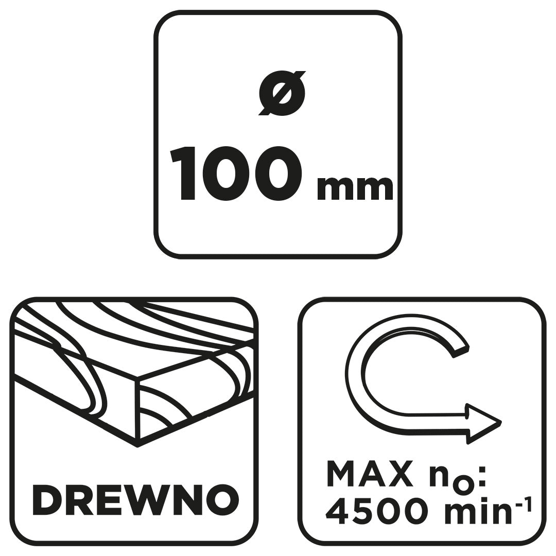 Nylonová kefa na kolieska 100 mm, so stopkou 6 mm od GRAPHITE nájdeš na naravis.sk
