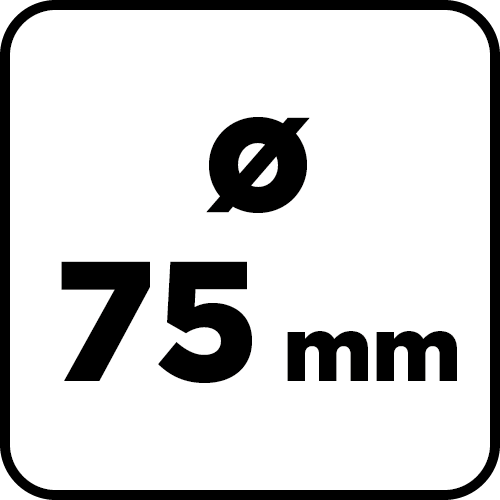 75 mm nylonová kefa na zadok, M14 od GRAPHITE nájdeš na naravis.sk