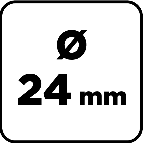 Drôtená kefa 24 mm, krimpovaný drôt, oceľ, so 6 mm stopkou od GRAPHITE nájdeš na naravis.sk