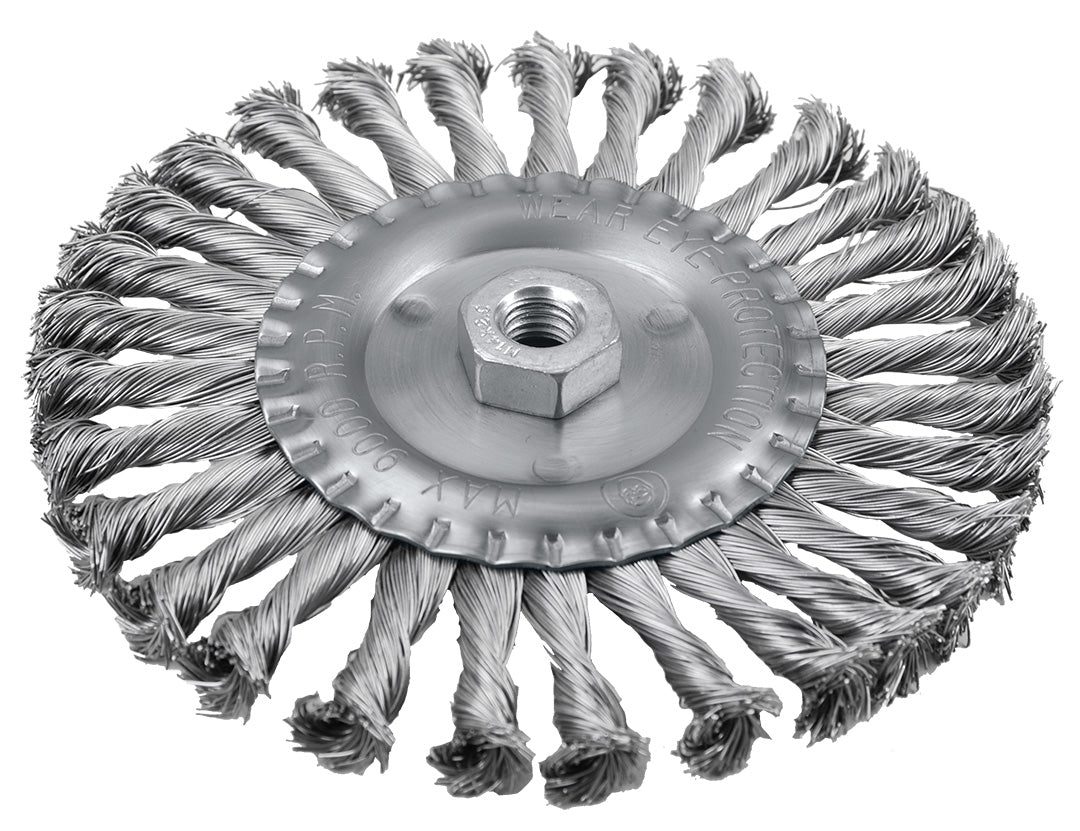 Drôtená kefa 150 mm, krútený drôt, oceľ, M14 od GRAPHITE nájdeš na naravis.sk