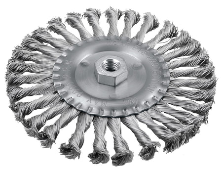 Drôtená kefa 150 mm, krútený drôt, oceľ, M14 od GRAPHITE nájdeš na naravis.sk