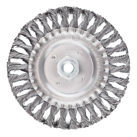 Drôtená kefa 150 mm, krútený drôt, oceľ, M14 od GRAPHITE nájdeš na naravis.sk