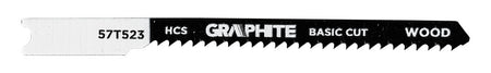 Sada pílových listov, 6 TPI, 8 TPI, 10 TPI, 12 TPI, HCS, rukoväť v tvare U, 5 ks. od GRAPHITE nájdeš na naravis.sk