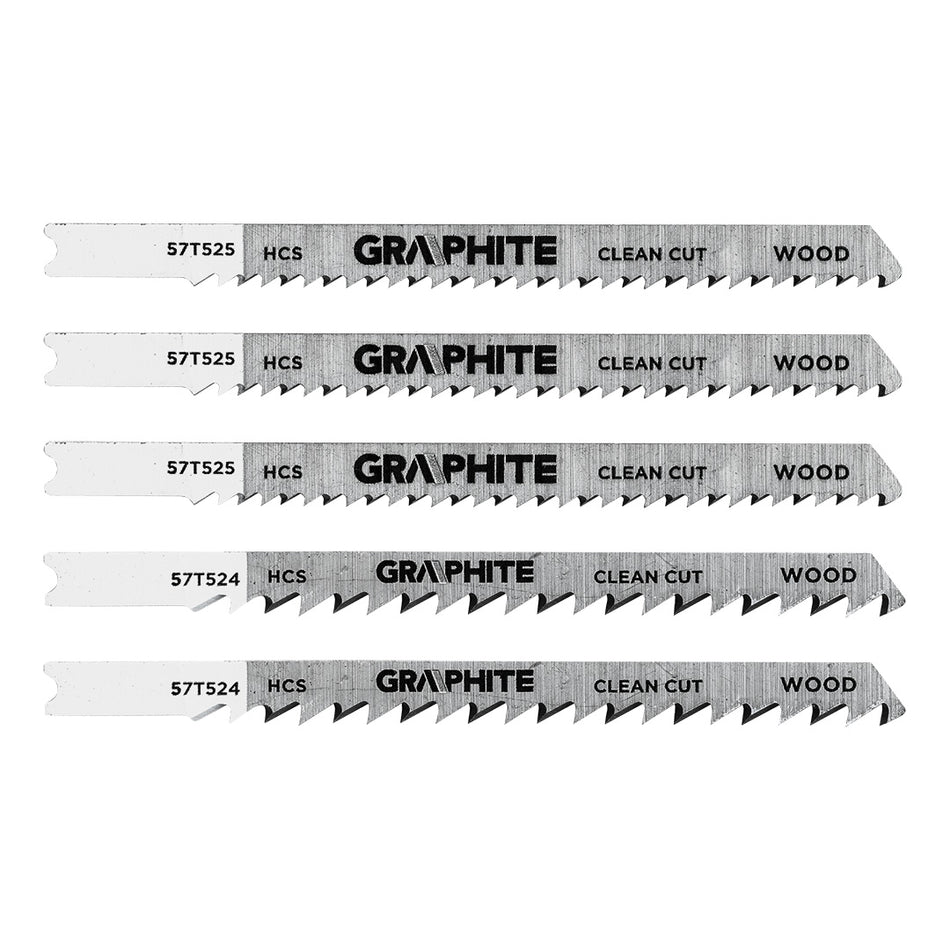 Sada pílových listov, 6 TPI, 10 TPI, HCS, rukoväť v tvare U, 5 ks. od GRAPHITE nájdeš na naravis.sk