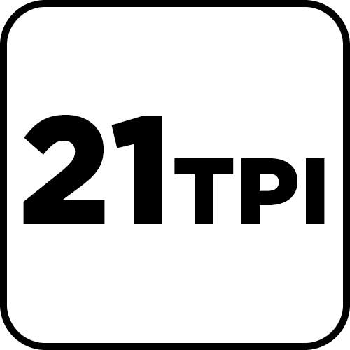 Prírubový pílový kotúč, 21 TPI, HSS, T-rukoväť, 2 ks. od GRAPHITE nájdeš na naravis.sk