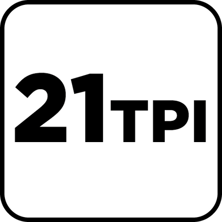 Prírubový pílový kotúč, 21 TPI, HSS, T-rukoväť, 2 ks. od GRAPHITE nájdeš na naravis.sk