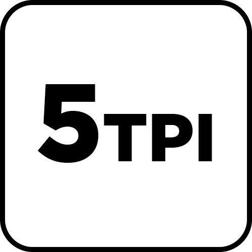 Súprava pílových kotúčov, TPI 5, TPI 6, TPI 18, HCS/BIM, sada 10 ks. od GRAPHITE nájdeš na naravis.sk