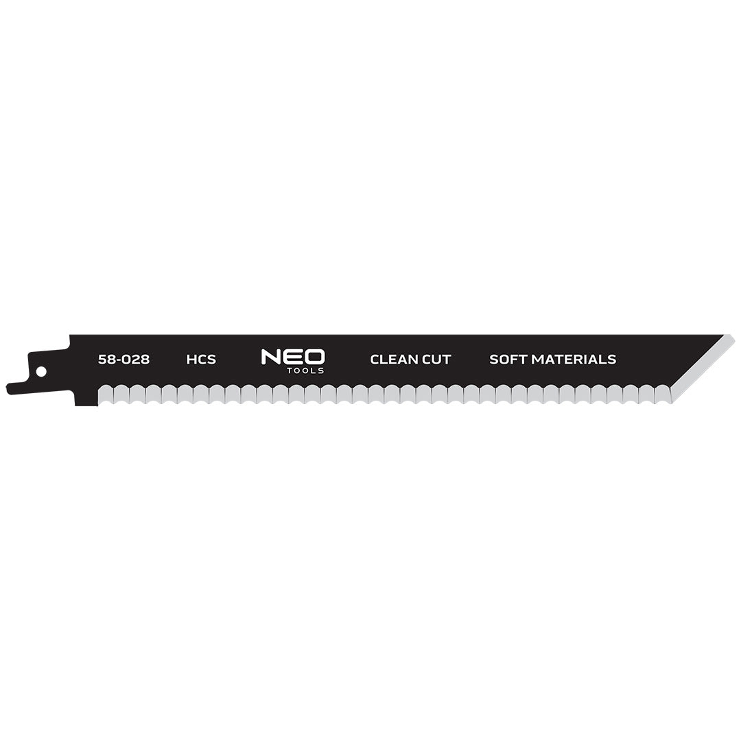 Šabľový pílový kotúč na čisté rezanie izolácie, gumy, lepenky 228 mm, HCS od NEO TOOLS nájdeš na naravis.sk