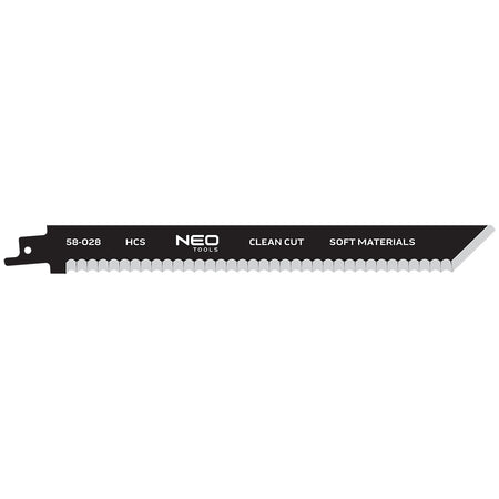 Šabľový pílový kotúč na čisté rezanie izolácie, gumy, lepenky 228 mm, HCS od NEO TOOLS nájdeš na naravis.sk