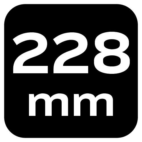 Šabľový pílový kotúč na čisté rezanie izolácie, gumy, lepenky 228 mm, HCS od NEO TOOLS nájdeš na naravis.sk