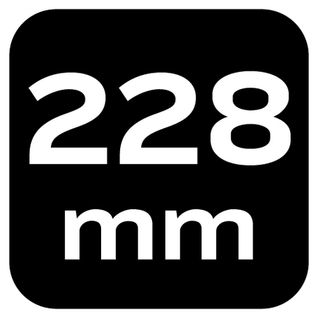 Šabľový pílový kotúč na čisté rezanie izolácie, gumy, lepenky 228 mm, HCS od NEO TOOLS nájdeš na naravis.sk