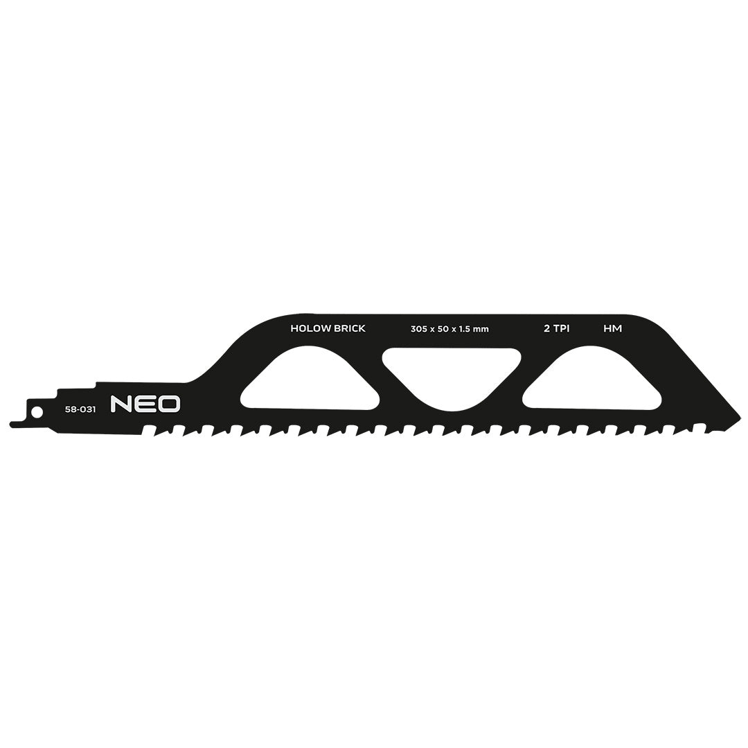 Šabľový pílový list, HM, 305 x 50 x 1,5 mm, 2TPI od NEO TOOLS nájdeš na naravis.sk
