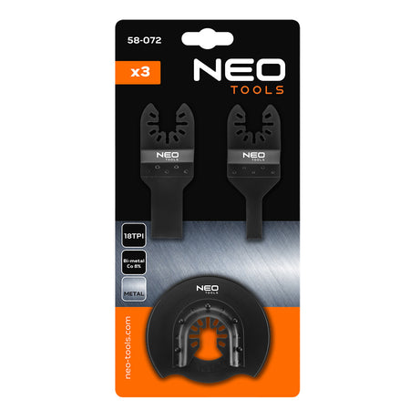 Súprava pílových kotúčov na kov, 3 ks. od NEO TOOLS nájdeš na naravis.sk