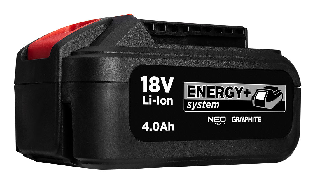 Akumulátor Energy+ 18V, Li-Ion 4.0Ah od GRAPHITE nájdeš na naravis.sk