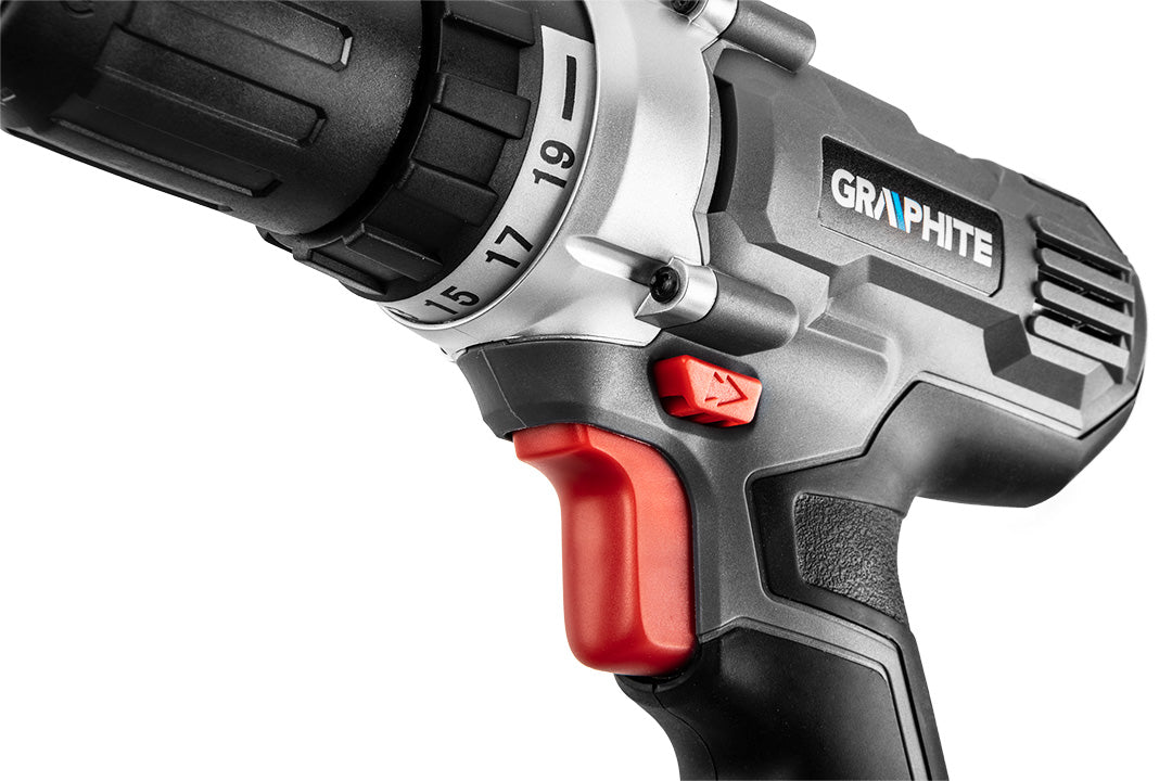 Akumulátorová vŕtačka/prípravok Energy+ 18V, Li-Ion, skľučovadlo 13 mm, 2 2Ah akumulátor, nabíjačka, kufor od GRAPHITE nájdeš na naravis.sk