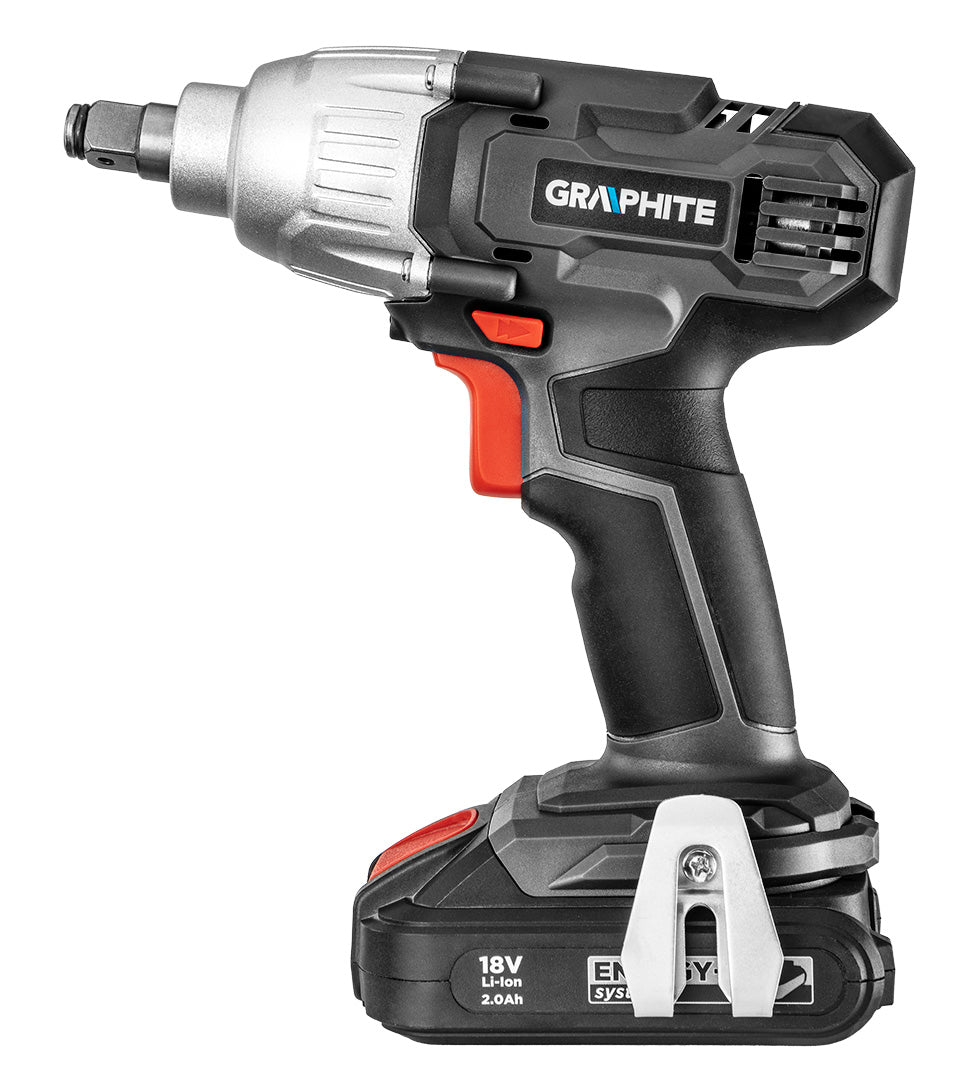 Akumulátorový rázový uťahovač Energy+ 18V, Li-Ion, bez akumulátora od GRAPHITE nájdeš na naravis.sk